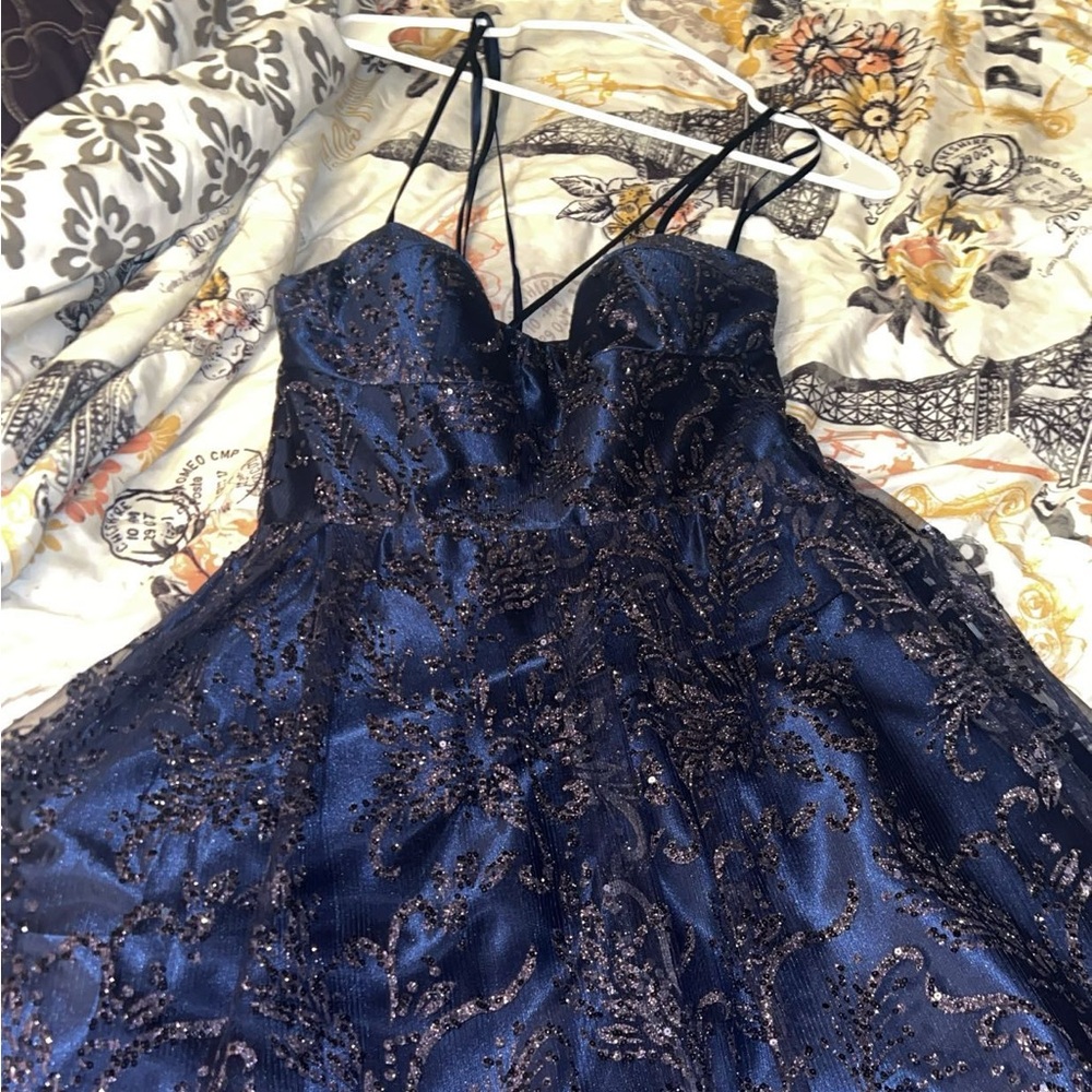 Blondie Nites Midnight Blue Dress